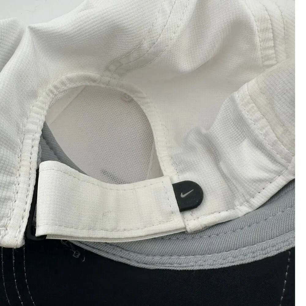 Nike Legacy91 Dri-FIT Youth Hat White Black Swoosh 942207-100 NWT